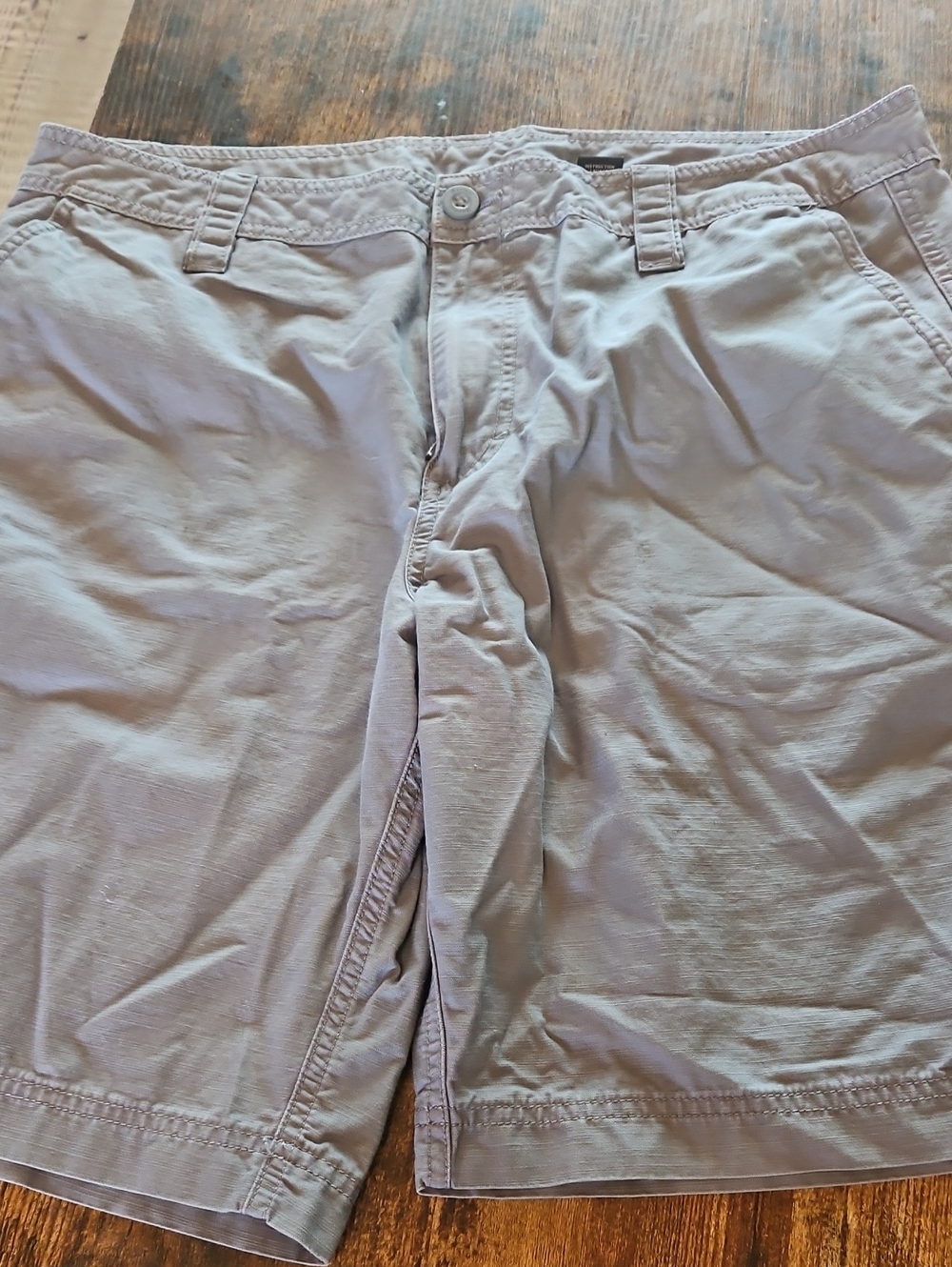 Marmot Men's Flat-Front Shorts — Light Gray